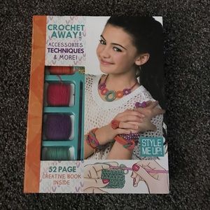 Beginners crochet book/supplies